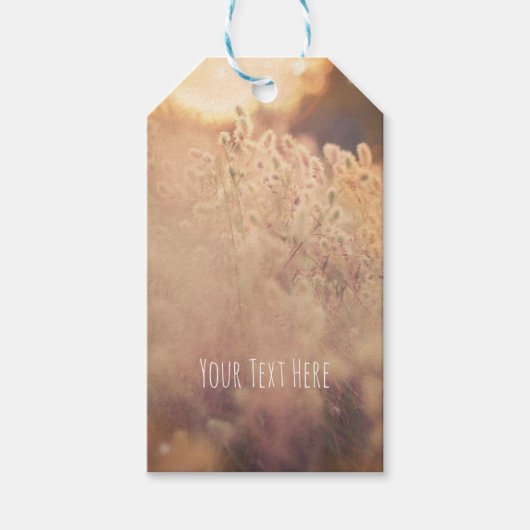 花畑素朴国の結婚式 ギフトタグ (正面)