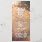 花畑素朴国ウエディングプログラムラック プログラム (裏面)