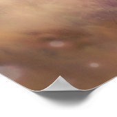 花畑素朴国結婚式バナーポスター ポスター (角)