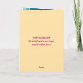 花畑誕生日カード サンキューカード (裏面)