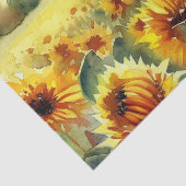 花畑 – ひまわり(A)水彩 薄葉紙 (詳細)
