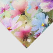 花畑 – コスモス(A)水彩画 薄葉紙 (詳細)