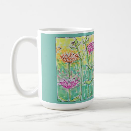 花畑 コーヒーマグカップ (左)