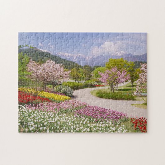 花畑 ジグソーパズル (横)
