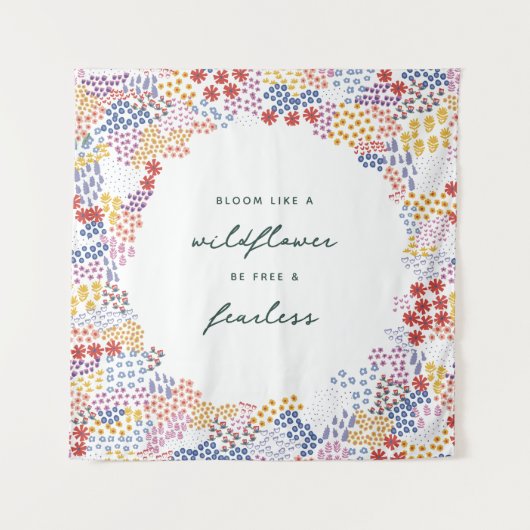 花畑 タペストリー (正面)