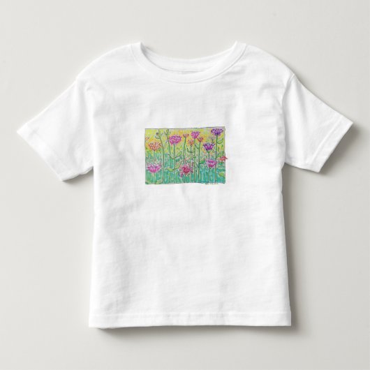 花畑 トドラーTシャツ (正面)