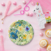 花畑 ペーパープレート (パーティー)