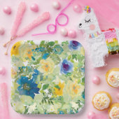 花畑 ペーパープレート (パーティー)