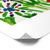 花畑 ポスター (角)