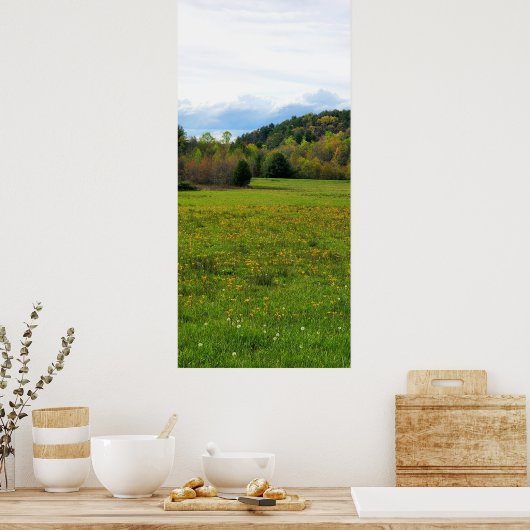 花畑 ポスター (キッチン)