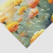 花畑 – マリゴールド(A)水彩 薄葉紙 (詳細)