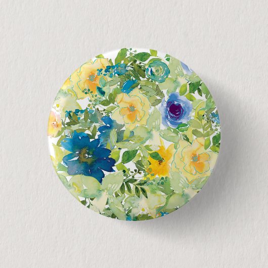 花畑 缶バッジ (正面)