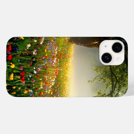 花畑 Case-Mate iPhoneケース (裏面 (横))