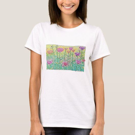 花畑 Tシャツ (正面)