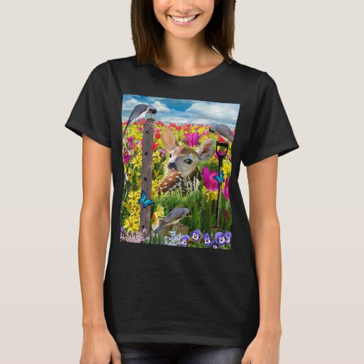 花畑 Tシャツ (正面)