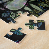 花白猫白花 ジグソーパズル (側面)