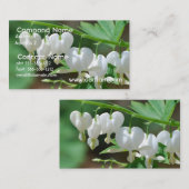花盛りの大げさに同情する人の名刺 名刺 (正面/裏面)