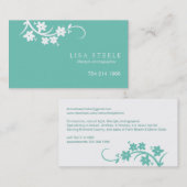 花盛りの茎に達すること 名刺 (正面/裏面)