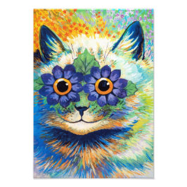 花目付き猫 | ルイワーイン | フォトプリント