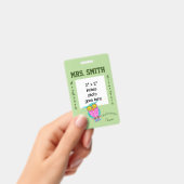 花眼先生IDバッジ付きふくろう バッジ (手持ち)