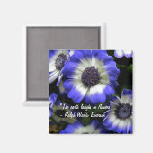 花磁石で笑う マグネット (正面/裏面)