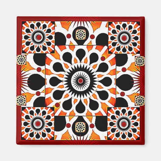 花磁石1 マグネット (正面)