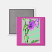 花磁石 マグネット (正面/裏面)