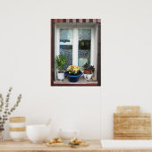 花窓 ポスター (キッチン)