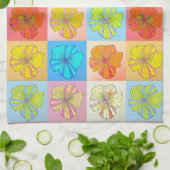 「花箱」キッチンタオル キッチンタオル (折り畳み)