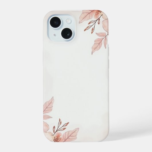 花箱 iPhone 15ケース (裏面)