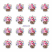 花籠そうかわいらし シール (正面)