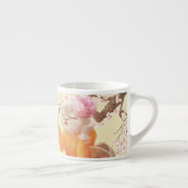 花籠付き歌猫 エスプレッソカップ (右)