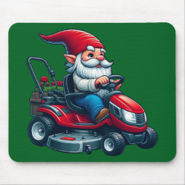 花籠付き芝刈機の乗用格言 マウスパッド