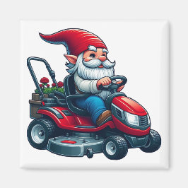 花籠付き芝刈機の乗用格言 マグネット