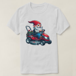 花籠付き芝刈機の乗用格言 Tシャツ