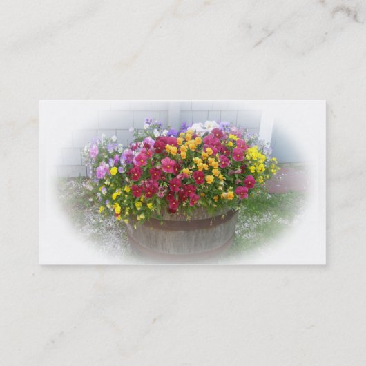 花籠 名刺 (裏面)