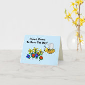 花粉被覆ミツバチ付きワールドビーデイカード カード (黄色い花)