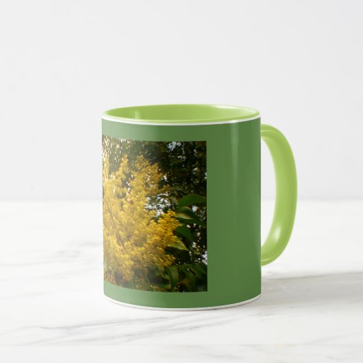 花粉開花 マグカップ (正面右)