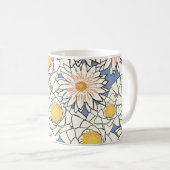 花紋蓮 コーヒーマグカップ (正面右)