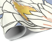 花紋蓮 ラッピングペーパー (ロールコーナー)