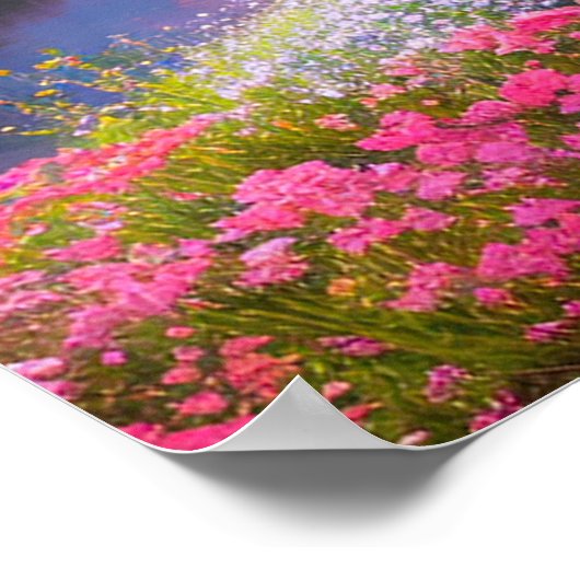 花紋 ポスター (角)