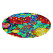 花素晴らし柄 カッティングボード (角)