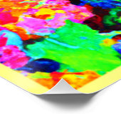 花素晴らし柄 ポスター (コーナー)