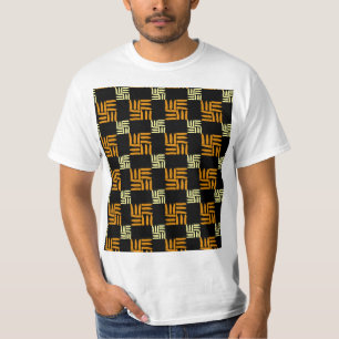 花素晴らし柄 Tシャツ