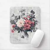 花素朴と書道 – 樹齢ブラウン紙5 マウスパッド (マウス)