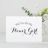 花素朴の娘のプロポーザルのカード 招待状 (スタンド正面)