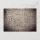 花素朴の花束結婚の願い井戸 エンクロージャーカード (裏面)