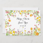 花素朴リースケベック日付を保存 シーズンカード (正面)