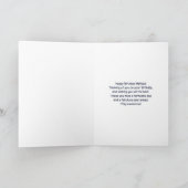 花素朴付き白ミルクジュグ誕生日 カード (内部)