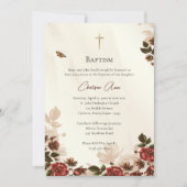 花素朴正バプテスマ 招待状 (正面)